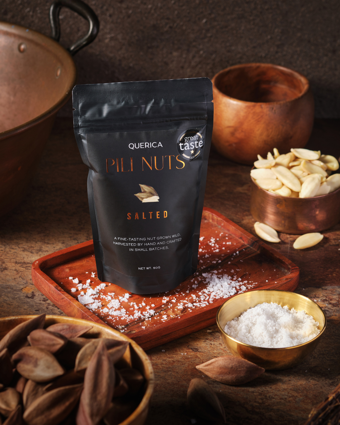 Pili Nuts with Philippine Sea Salt 50g