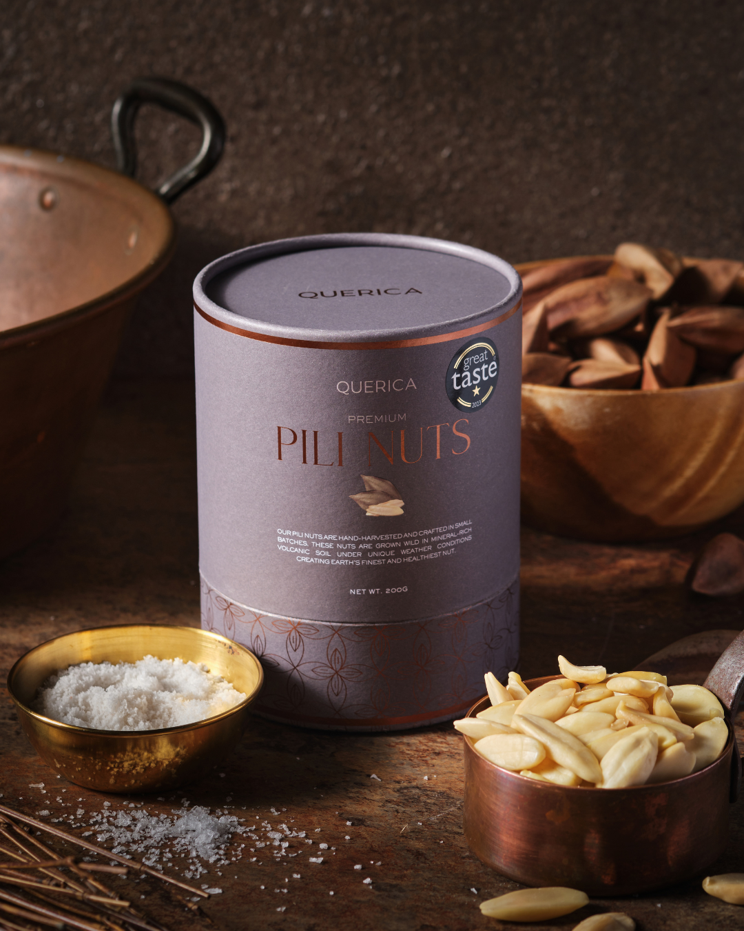 Pili Nuts - Philippine Sea Salt 200g