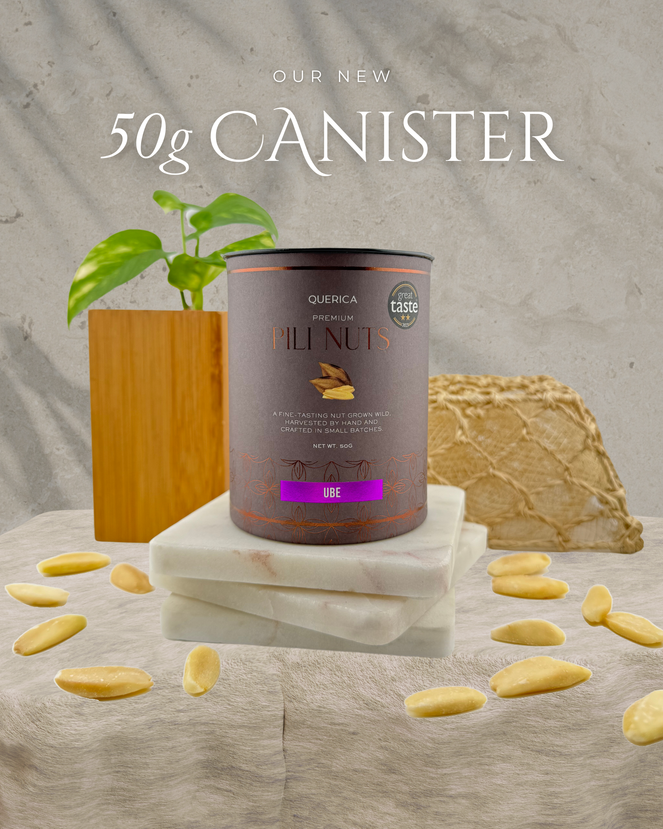 Pili Nuts - Ube 50g Canister